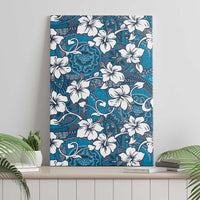 Karakarawa Bula Fiji Canvas Wall Art Fijian Tapa Seamless Hibiscus - Polynesian Pride