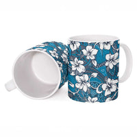 Karakarawa Bula Fiji Ceramic Mug Fijian Tapa Seamless Hibiscus - Polynesian Pride