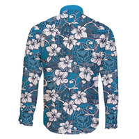 Karakarawa Bula Fiji Family Matching Tank Maxi Dress and Hawaiian Shirt Fijian Tapa Seamless Hibiscus - Polynesian Pride