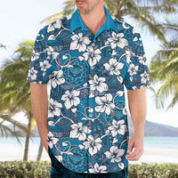 Karakarawa Bula Fiji Hawaiian Shirt Fijian Tapa Seamless Hibiscus - Polynesian Pride