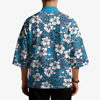 Karakarawa Bula Fiji Kimono Fijian Tapa Seamless Hibiscus - Polynesian Pride