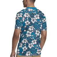Karakarawa Bula Fiji Rugby Jersey Fijian Tapa Seamless Hibiscus LT14 - Polynesian Pride
