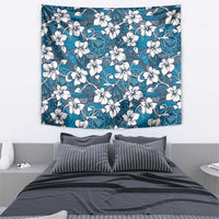 Karakarawa Bula Fiji Tapestry Fijian Tapa Seamless Hibiscus - Polynesian Pride