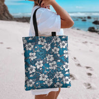 Karakarawa Bula Fiji Tote Bag Fijian Tapa Seamless Hibiscus - Polynesian Pride