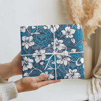 Karakarawa Bula Fiji Wrapping Paper Fijian Tapa Seamless Hibiscus LT14 - Polynesian Pride