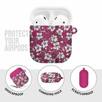 Piqi Bula Fiji AirPods Case Fijian Tapa Seamless Hibiscus LT14 - Polynesian Pride