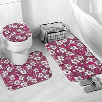 Piqi Bula Fiji Bathroom Set Fijian Tapa Seamless Hibiscus - Polynesian Pride