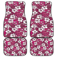 Piqi Bula Fiji Car Mats Fijian Tapa Seamless Hibiscus - Polynesian Pride