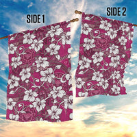 Piqi Bula Fiji Garden Flag Fijian Tapa Seamless Hibiscus - Polynesian Pride