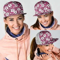 Piqi Bula Fiji Mesh Trucker Cap Fijian Tapa Seamless Hibiscus LT14 - Polynesian Pride