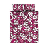 Piqi Bula Fiji Quilt Bed Set Fijian Tapa Seamless Hibiscus LT14 - Polynesian Pride