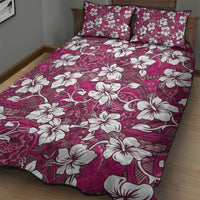 Piqi Bula Fiji Quilt Bed Set Fijian Tapa Seamless Hibiscus LT14 - Polynesian Pride