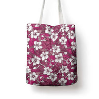 Piqi Bula Fiji Tote Bag Fijian Tapa Seamless Hibiscus - Polynesian Pride