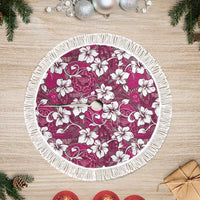Piqi Bula Fiji Tree Skirt Fijian Tapa Seamless Hibiscus - Polynesian Pride