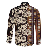 Bula Fiji Masi Family Matching Puletasi and Hawaiian Shirt Tapa Tropical Hibiscus Half Stylized - Polynesian Pride