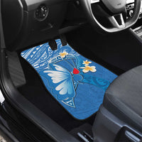 Polynesia Diabetes Awareness Month Car Mats In November We Wear Blue LT14 - Polynesian Pride