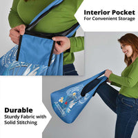 Polynesia Diabetes Awareness Month Grocery Bag In November We Wear Blue LT14 - Polynesian Pride
