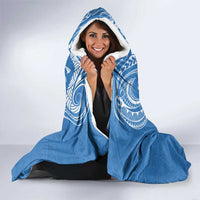 Polynesia Diabetes Awareness Month Hooded Blanket In November We Wear Blue LT14 - Polynesian Pride