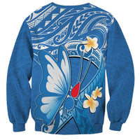 Polynesia Diabetes Awareness Month Sweatshirt In November We Wear Blue LT14 - Polynesian Pride