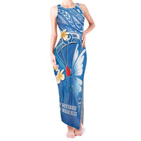 Polynesia Diabetes Awareness Month Tank Maxi Dress In November We Wear Blue LT14 Women Blue - Polynesian Pride