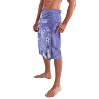 Polynesia Stomach Cancer Awareness Lavalava Periwinkle Ribbon Brave Strong! LT14 - Polynesian Pride