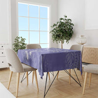 Polynesia Stomach Cancer Awareness Tablecloth Periwinkle Ribbon Brave Strong! LT14 - Polynesian Pride