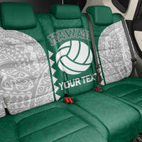 Custom Hawaii Volleyball Back Car Seat Cover Hawaiian Kakau Pattern LT14 - Polynesian Pride
