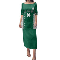 Custom Hawaii Volleyball Family Matching Puletasi and Hawaiian Shirt Hawaiian Kakau Pattern