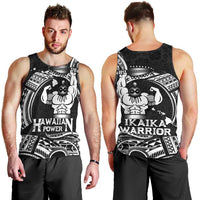 Black Hawaii Ikaika Warrior Men Tank Top Hawaiian Power