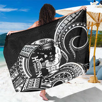 Black Hawaii Ikaika Warrior Sarong Hawaiian Power