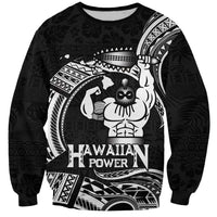 Black Hawaii Ikaika Warrior Sweatshirt Hawaiian Power