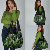 Green Hawaii Ikaika Warrior Grocery Bag Hawaiian Power