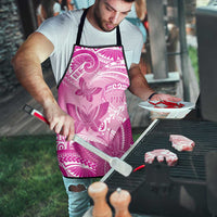 Polynesia Breast Cancer Awareness Apron Think Pink Ribbon Polynesian Butterflies LT14 - Polynesian Pride