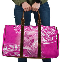 Polynesia Breast Cancer Awareness Travel Bag Think Pink Ribbon Polynesian Butterflies LT14 Pink - Polynesian Pride