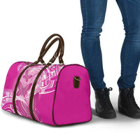 Polynesia Breast Cancer Awareness Travel Bag Think Pink Ribbon Polynesian Butterflies LT14 - Polynesian Pride
