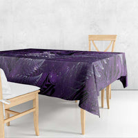 Lupus Awareness Month New Zealand Tablecloth Be Strong Warrior Maori Silver Fern LT14 - Polynesian Pride