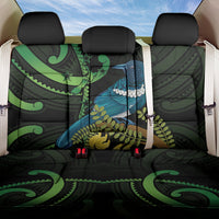 New Zealand Tui Bird Back Car Seat Cover Aotearoa Maori With Kowhai Flowers