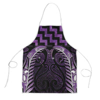 Purple Matariki New Zealand Apron Maori Poutama Galaxy Vibes - Polynesian Pride