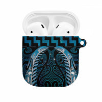 Blue Matariki New Zealand AirPods Case Maori Poutama Galaxy Vibes LT14 Blue - Polynesian Pride