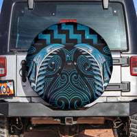 Blue Matariki New Zealand Spare Tire Cover Maori Poutama Galaxy Vibes