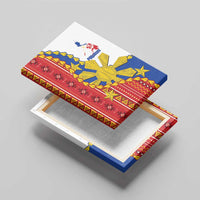 Philippines Independence Day Canvas Wall Art Pilipinas Sun Stars Igorot Pattern