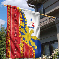 Philippines Independence Day Garden Flag Pilipinas Sun Stars Igorot Pattern