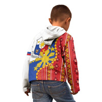 Philippines Independence Day Kid Hoodie Pilipinas Sun Stars Igorot Pattern