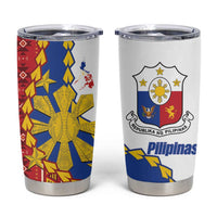 Philippines Independence Day Tumbler Cup Pilipinas Sun Stars Igorot Pattern