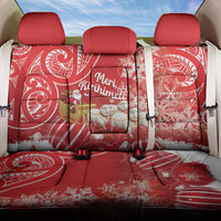 New Zealand Christmas In July Back Car Seat Cover Funny Santa Sheep Meri Kirihimete Red