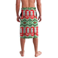 New Zealand Christmas In July Lavalava Meri Kirihimete Hei Tiki Taniko Motifs Seamless