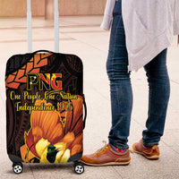 Papua New Guinea Independence Day Luggage Cover 50th Anniversary Papua Niu Gini Bird Of Paradise LT14
