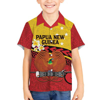 Papua New Guinea Independence Day Kid Hawaiian Shirt Since 1975 Unity In Diversity
