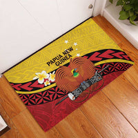 Papua New Guinea Independence Day Rubber Doormat Since 1975 Unity In Diversity LT14 - Polynesian Pride