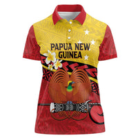 Papua New Guinea Independence Day Women Polo Shirt Since 1975 Unity In Diversity